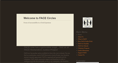 Desktop Screenshot of facecircles.org
